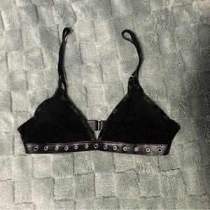 Black Edgy/Alternative Bralette